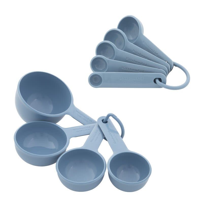 Blue Velvet Measuring Cups &amp; Spoons