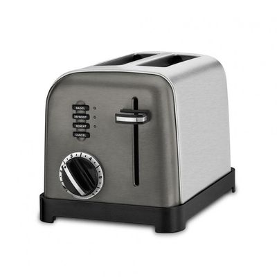 Cuisinart Black Stainless Steel 2-Slice Toaster