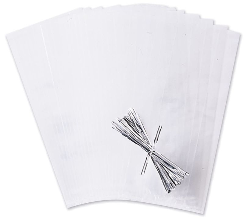 Wilton Clear 4x9" Treat Bags, set of 25