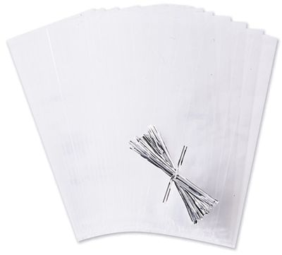 Wilton Clear 4x9" Treat Bags, set of 25