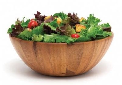 12" Acacia Salad Bowl