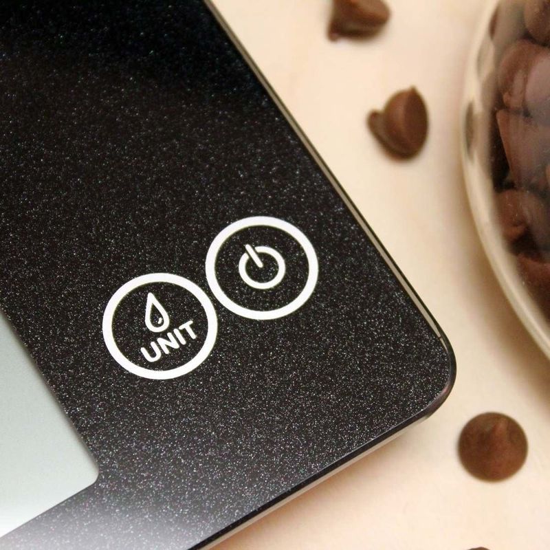 Escali Arti Black Glass Digital Scale