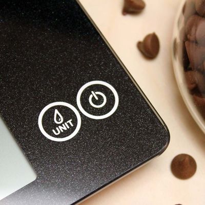 Escali Arti Black Glass Digital Scale