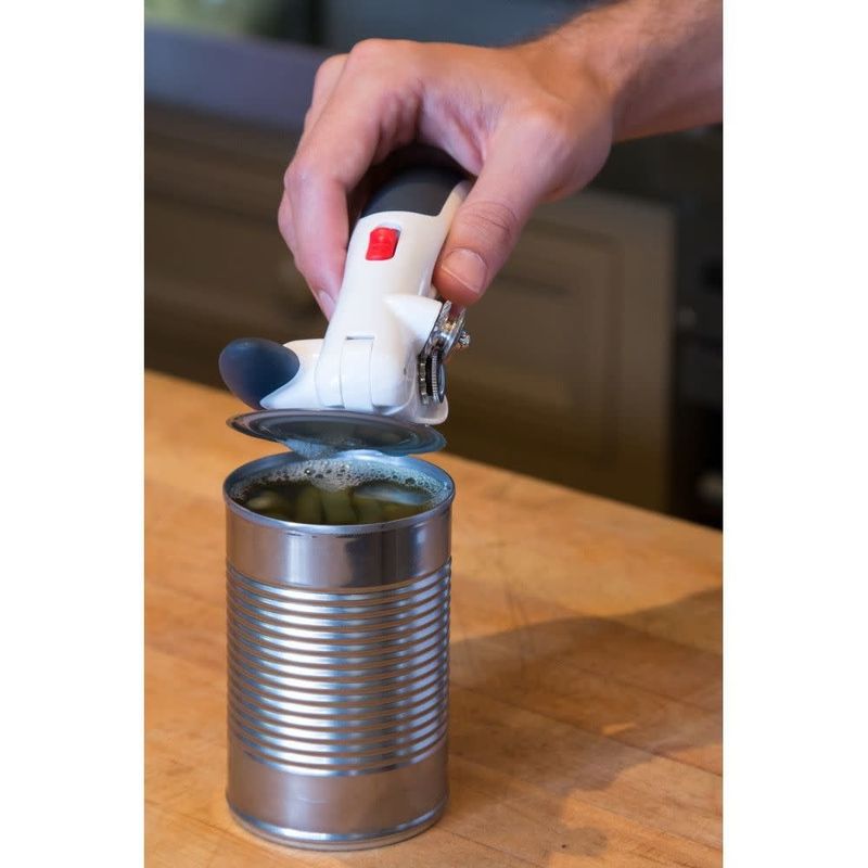 Lock &amp; Lift White Can Opener