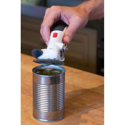 Lock &amp; Lift White Can Opener