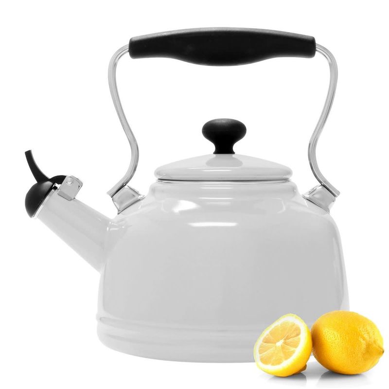 Chantal Vintage White Tea Kettle