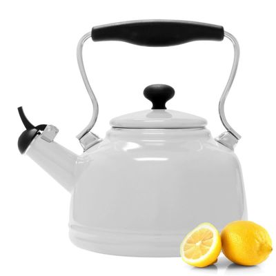 Chantal Vintage White Tea Kettle