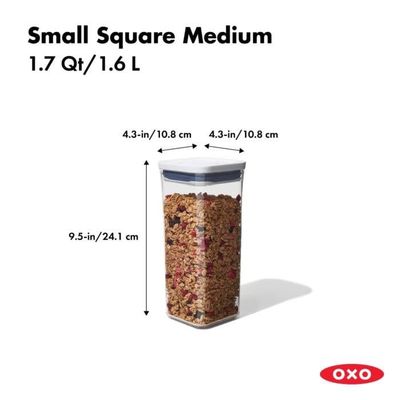 OXO Pop 1.6 liter Square Storage Container