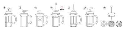 Bodum 8 cup Copper Chambord French Press