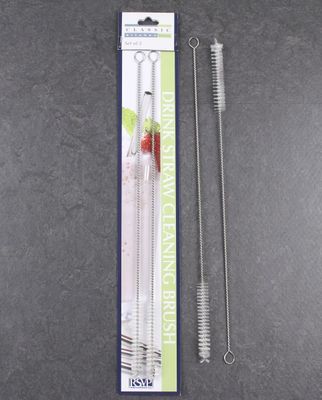 Straw Cleaning Brushes, set of 2