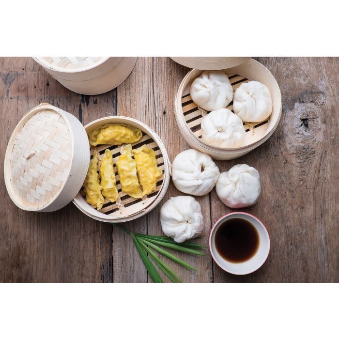 6" Bamboo Steamers, set of 3