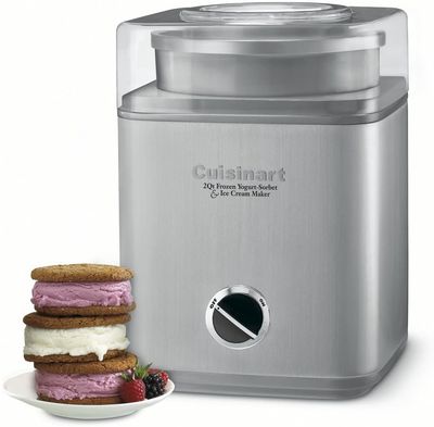 Cuisinart 2 quart Stainless Steel Ice Cream Maker