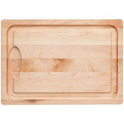 J.K. Adams 20” x 14” Farmhouse Carving or Serving Board with Well