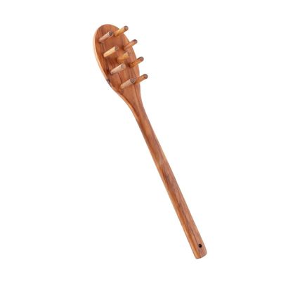 Olive Wood Spaghetti Server