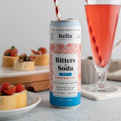 Hella Cocktail Co. 12oz Dry Aromatic Bitters &amp; Soda