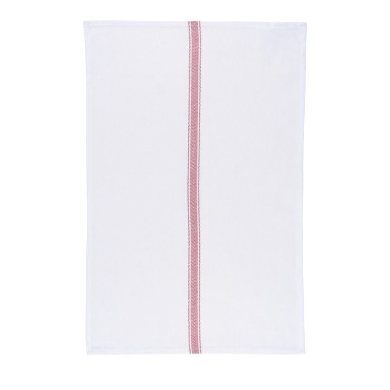 Set of 4 Poppy Brooklyn Stripe Dishtowels