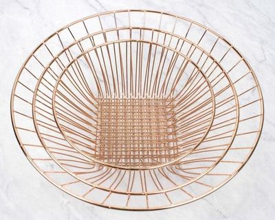 Copper Hanging Baskets