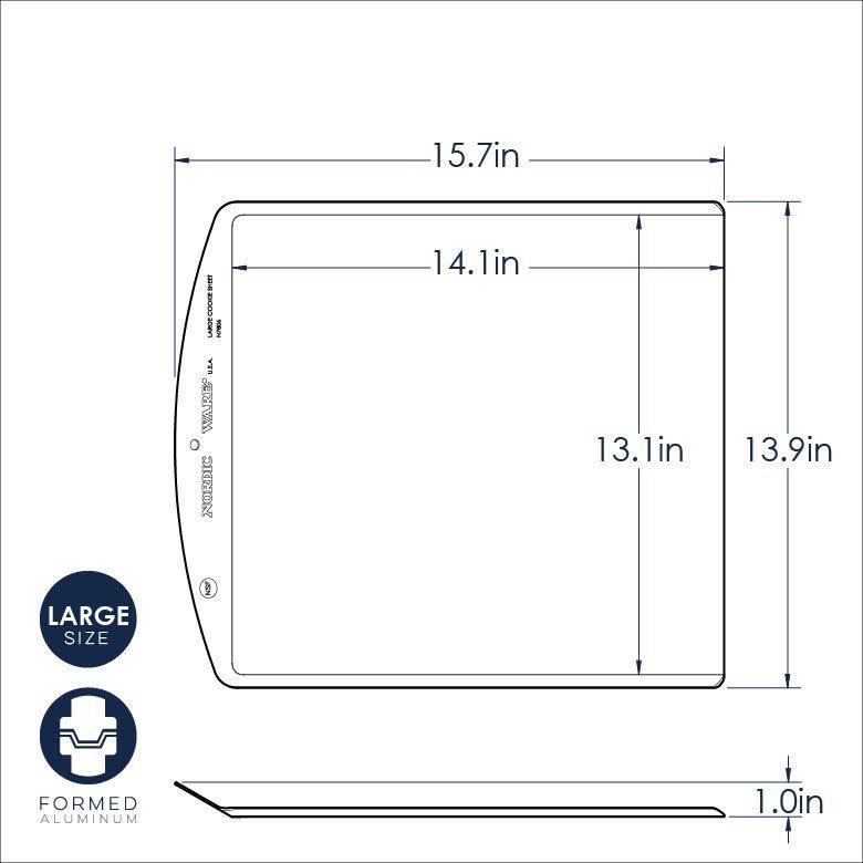 Nordic Ware 13x14" Cookie Sheet