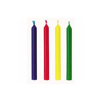 Wilton Multicolor Birthday Candles, set of 24