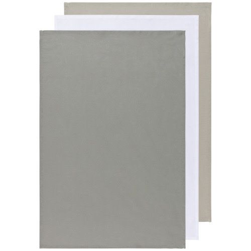 Grey Flour Sack Towels, set of 3