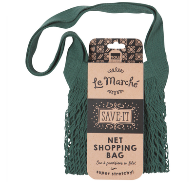 Pine Short Handle Net Tote Bag