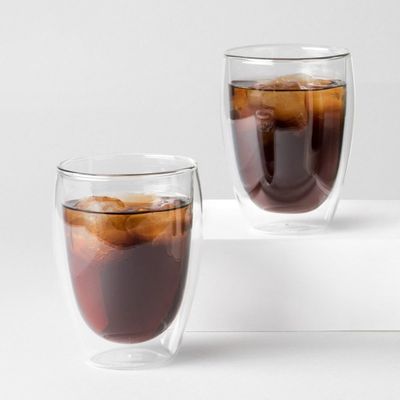 Bodum Medium Double Wall Glasses, set of 2