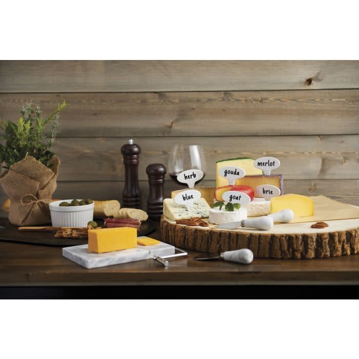 Porcelain Cheese Markers