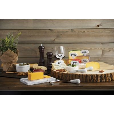 Porcelain Cheese Markers