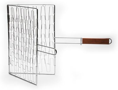 Chrome Flex Grill Basket