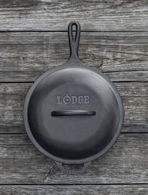 Lodge 12" Pre-Seasoned Cast Iron Lid