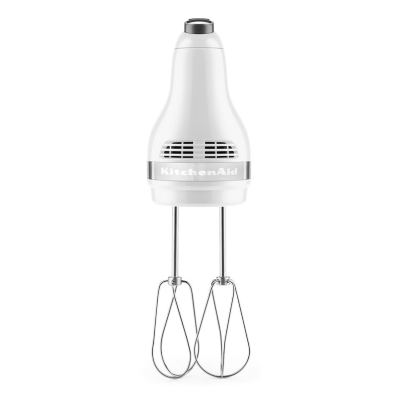 KitchenAid 5-Speed White Hand Mixer
