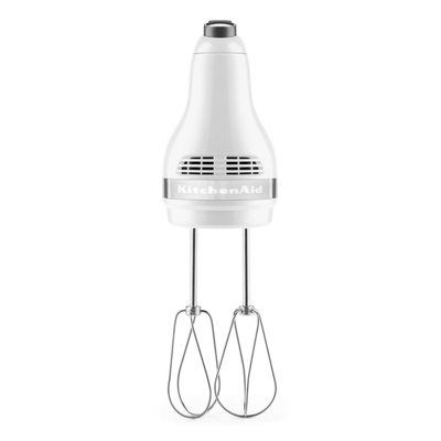 KitchenAid 5-Speed White Hand Mixer