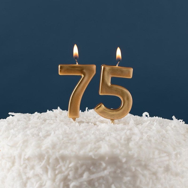#7 Gold Candle