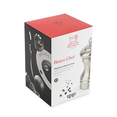Peugeot 4" Stainless Steel Bistro Pepper Mill