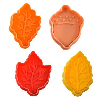Autumn Cookie Stamper, set of 4