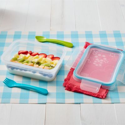 snap container, 3cup rect