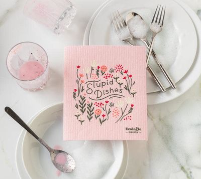 Stupid Dishes Cellulose Dishcloth