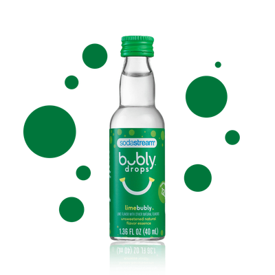 Sodastream Bubly Lime Flavor