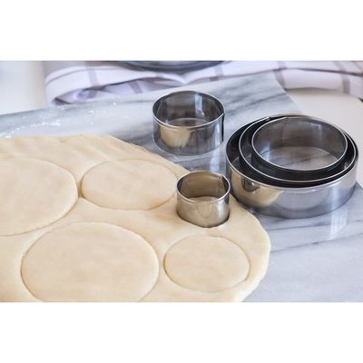 Circular Cookie Cutters, set of 5