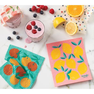 Lemons Cellulose Dishcloth