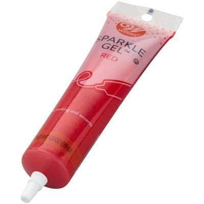 Wilton Red Sparkle Gel