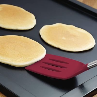Tovolo Cayenne Red Slotted Turner Spatula