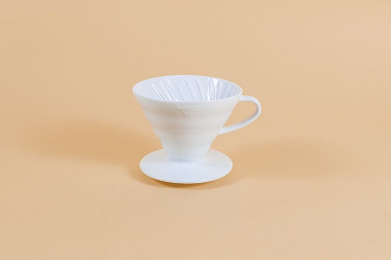 #2 White Ceramic Pourover