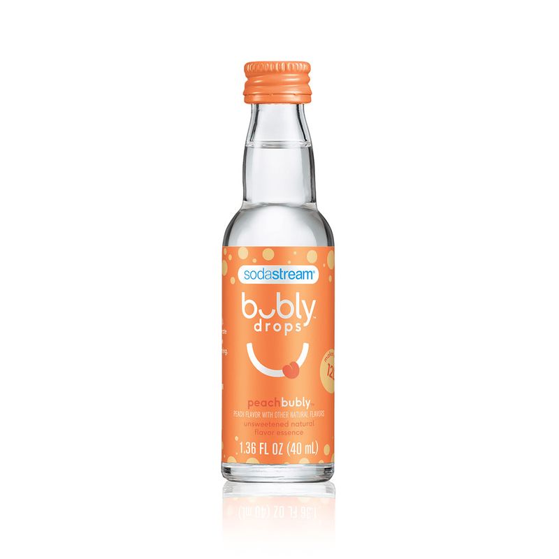 Sodastream Bubly Peach Flavor