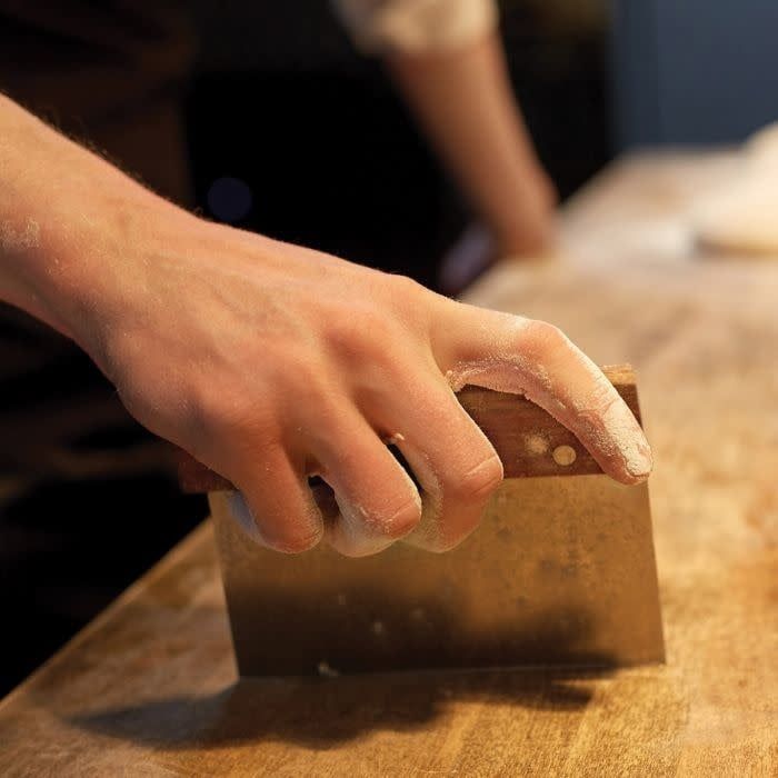 Wood Handle Bench Scraper