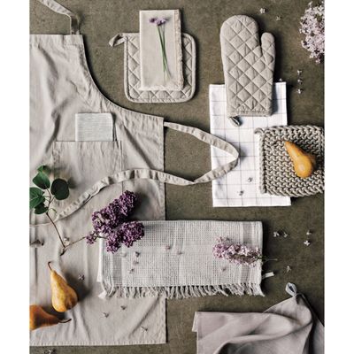 Dove Grey Oven Mitt