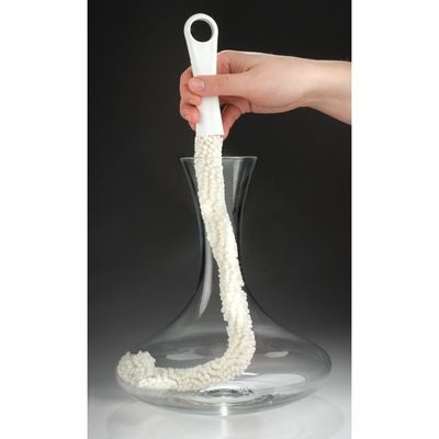 White Decanter Brush