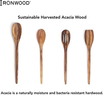 12" Acacia Spoon