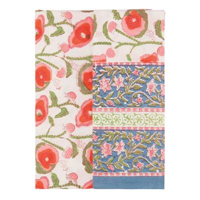 60x90” Poppy Tablecloth