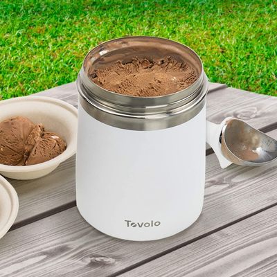 Tovolo 2 quart White Food Jar